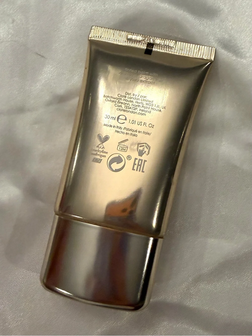 Ciate London Dewy Skin Glass Glow Skin Tint 1.01 fl oz Shade 010 New Makeup